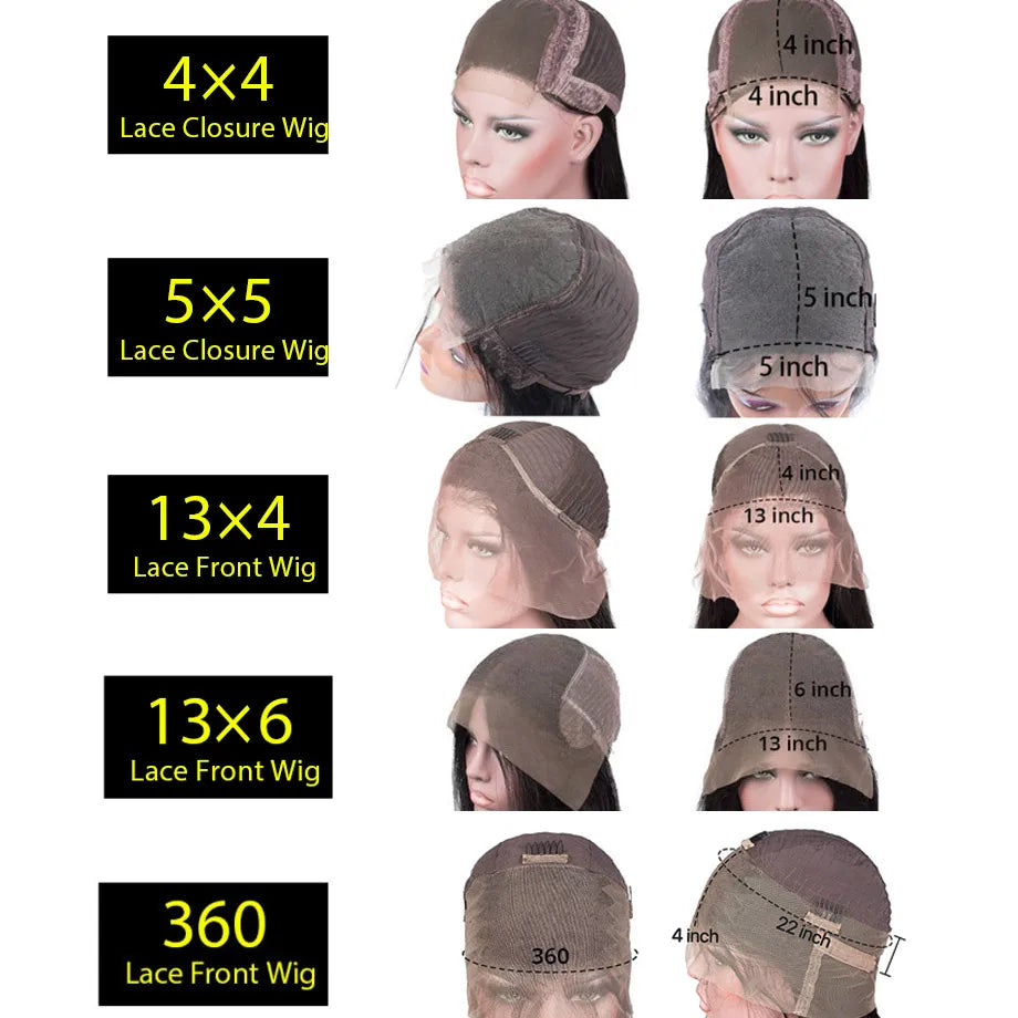 5x5 loose Bouncy HD lace human hair wig