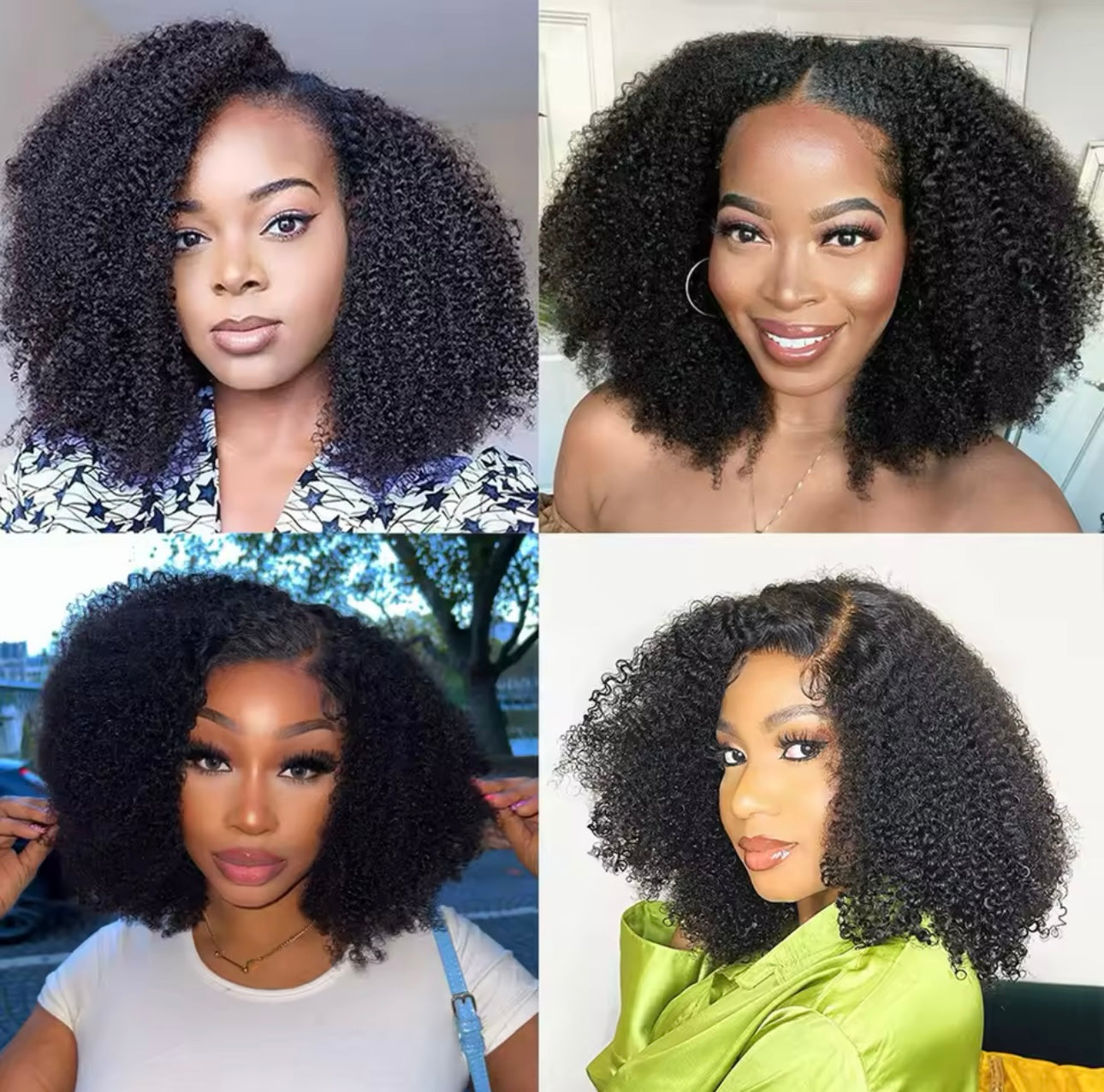 13x4 Gifty Kinky curl HD Lace 100% Human Hair Wig