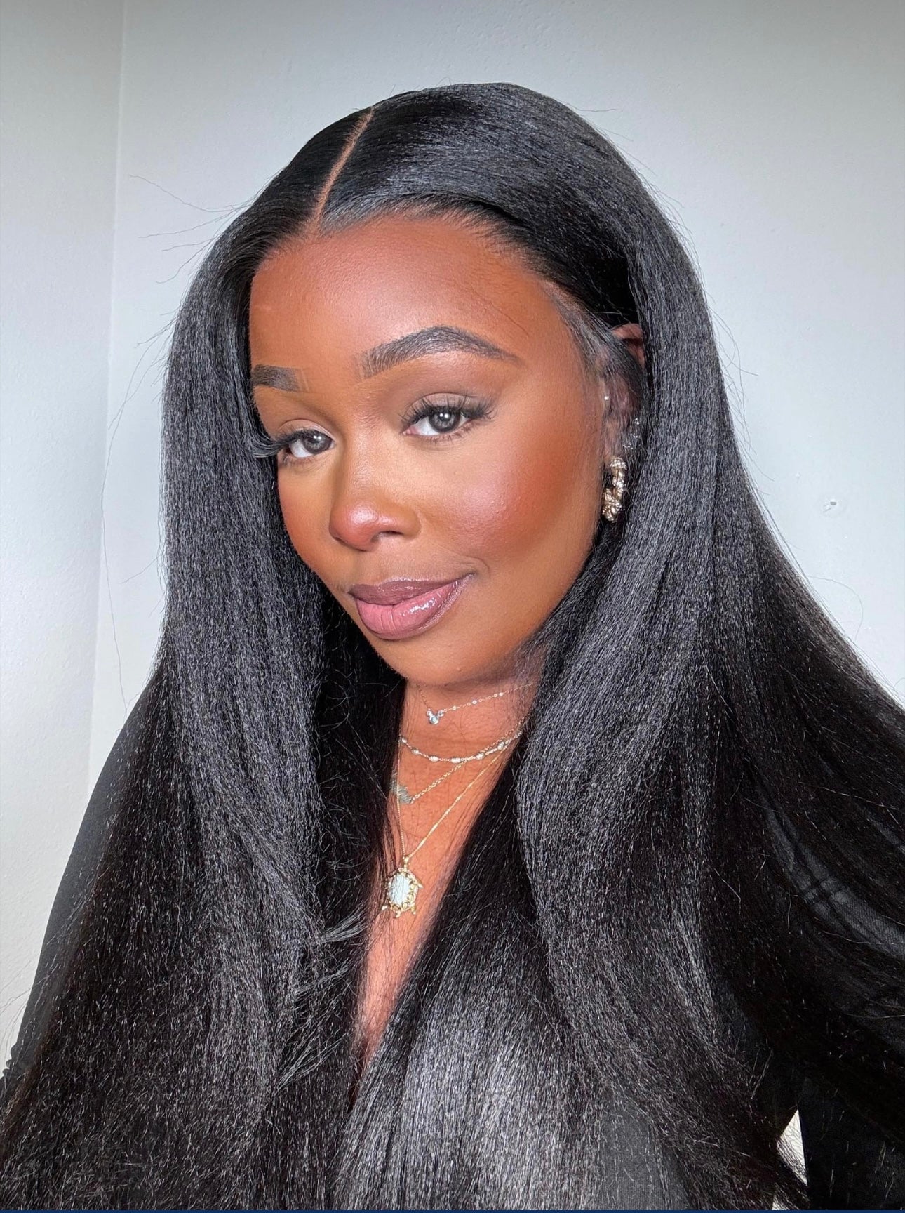 Gifty Kinky Straight HD Lace Human 100% Hair wig